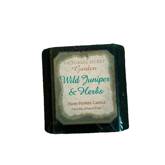 Victoria's Secret Other - RARE VTG NOS VICTORIA'S SECRET WILD JUNIPER & HERBS SCENTED HAND POURED CANDLE